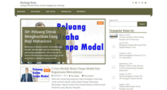 Desktop Screenshot of berbagikata.com